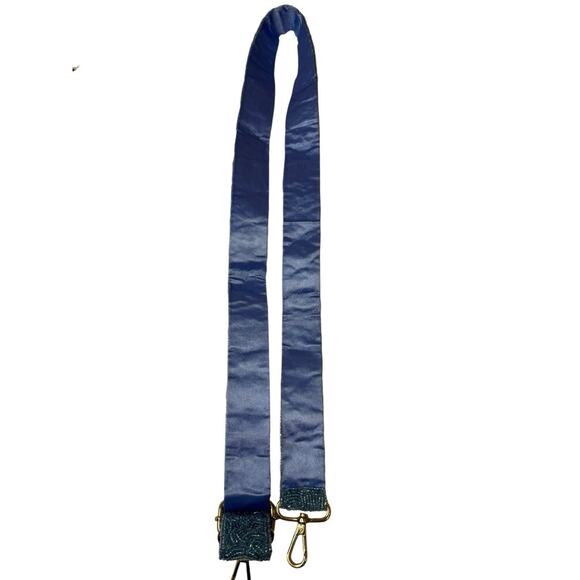 UNC Blue & White Beaded Purse Bag Strap Game Day Chapel Hill North Carolina - Picture 3 of 7